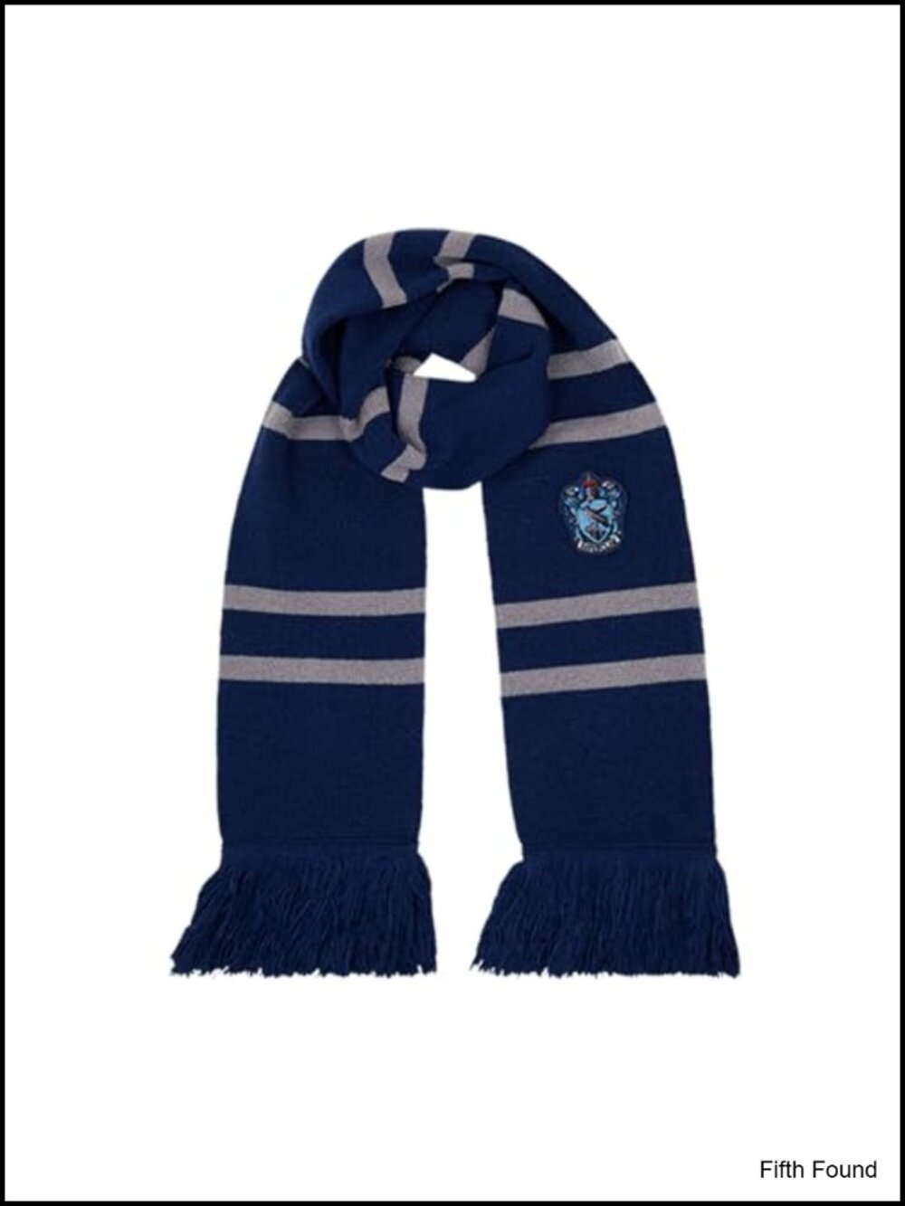 Harry Potter Knitted Scarf with Crest Design